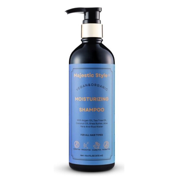 Majestic Style Vegan&Organic Moisturizing Shampoo 16.6 fl oz