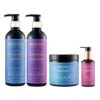 Majestic Style Vegan & Organic Moisturizing Hair Care Set 4 Pcs 16.6 fl oz+5.6 fl oz
